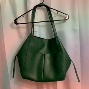 Zara Green Tote Bag